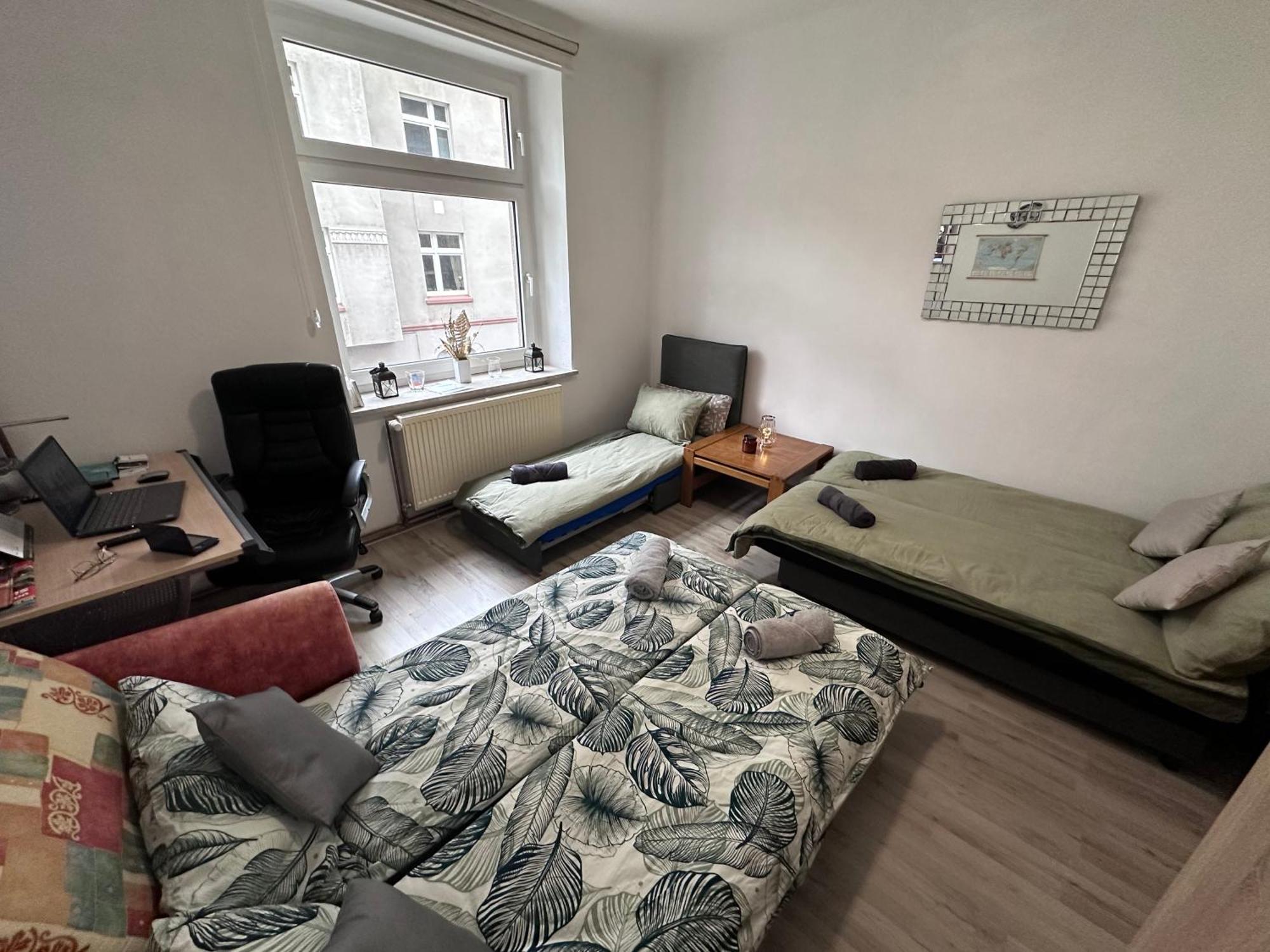 Appartement Geraeumige City